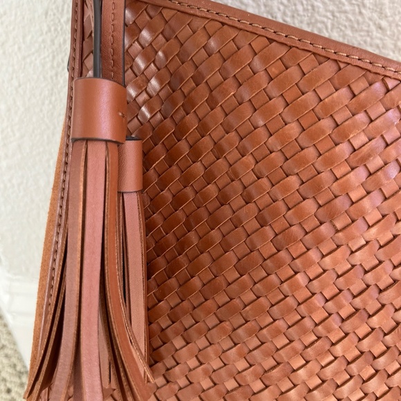 Tory Burch leather and suede purse - Picture 5 of 6